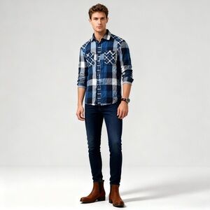 Buffalo David Bitton shirt jacket S